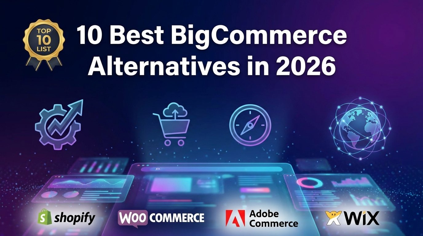 10 Best BigCommerce Alternatives in 2026
