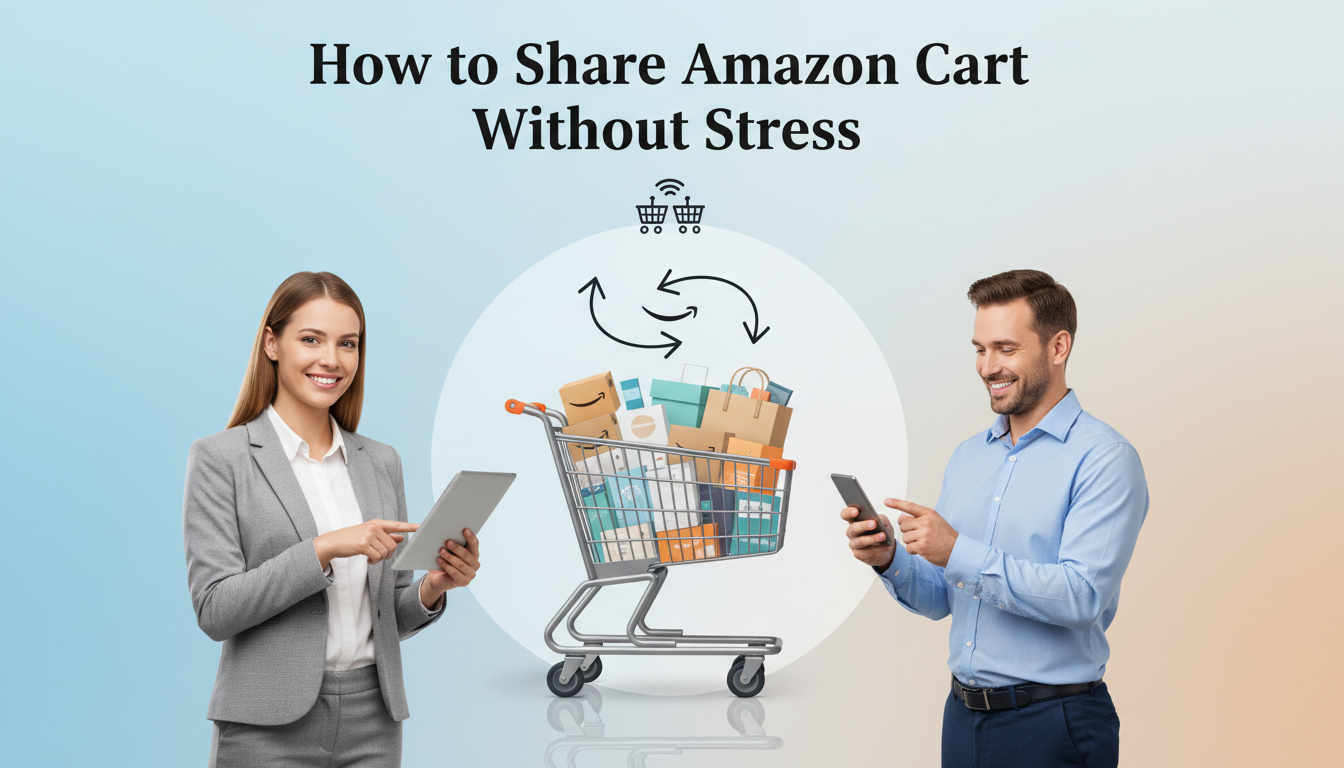 How to Share Amazon Cart Without Stress